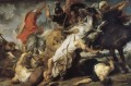 La caza del león Peter Paul Rubens